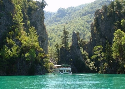 Green Canyon Boat Trip from Side