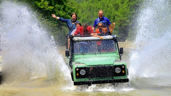 Antalya Jeep Safari & Rafting (Combo Tour)