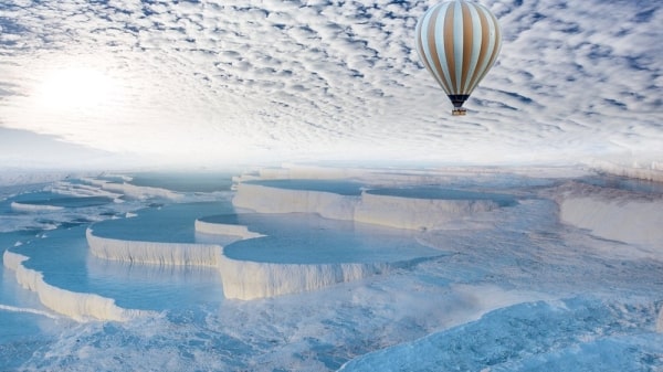Pamukkale With Hot Air Balloon Flight from Alanya