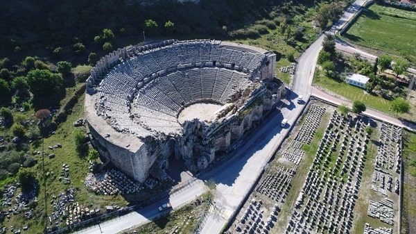 Perge Aspendos Side from Kemer