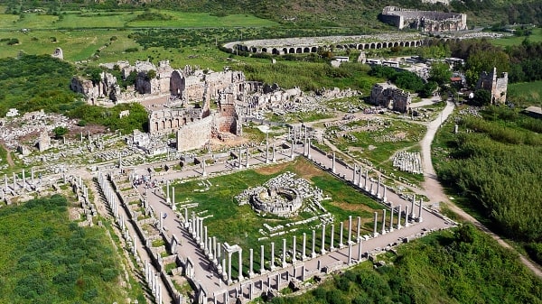 Perge Aspendos Side from Kemer