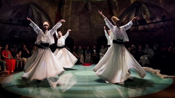 Whirling Dervishes In Istanbul