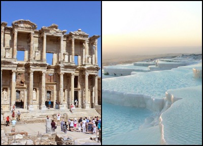 Ephesus and Pamukkale Tour from Fethiye