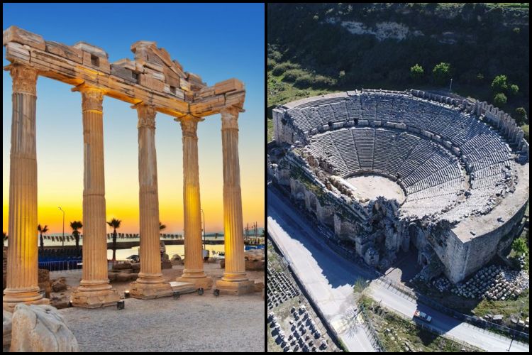 Perge, Side And Aspendos