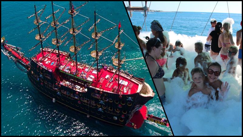 Alanya Big Kral Pirate Boat Trip